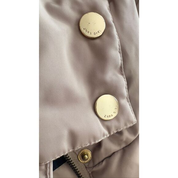 ZARA kids Puffer hooded jacket size 10-12 - Picture 5 of 9